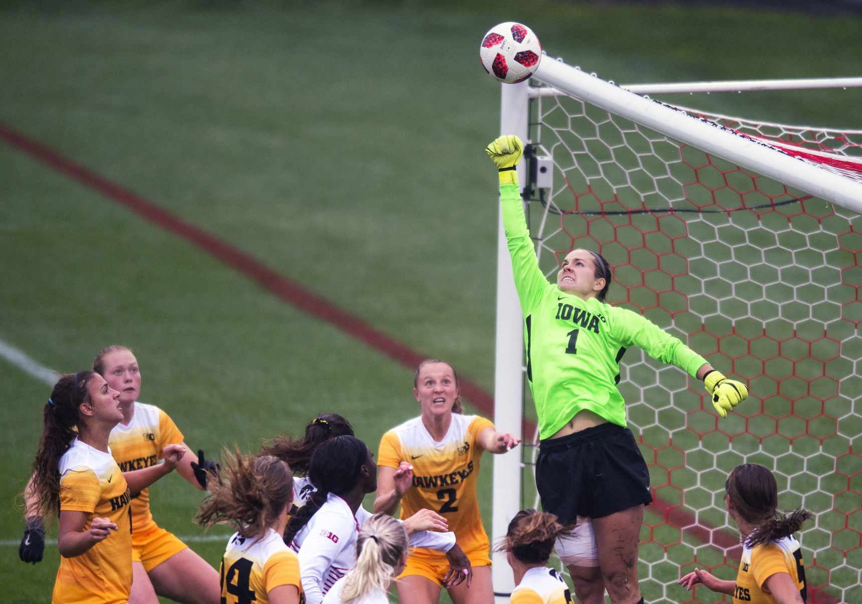 Nebraska vs. Iowa Soccer, 10/5